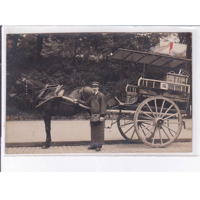 PARIS: 75001, attelage de livraison charles gervais - état