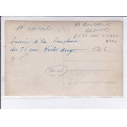 PARIS: boucherie besnard 76 rue victor hugo, 75016 - très bon état