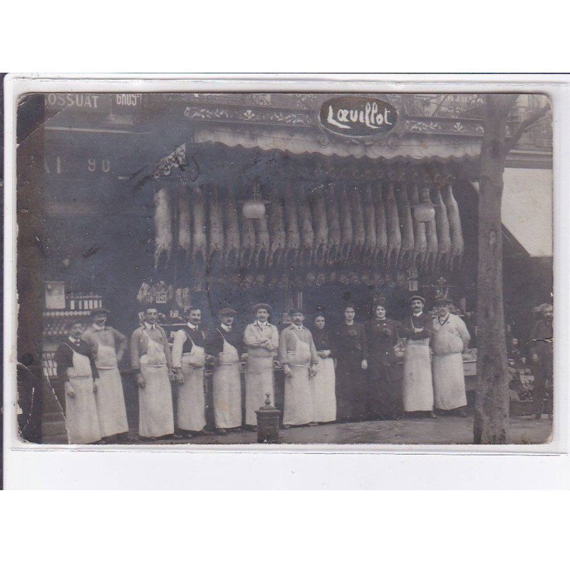 PARIS: boucherie loeuillot - état