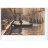 PARIS - inondations 1910 - carte photo - très bon état