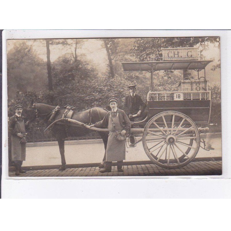 PARIS: 75001, attelage, Charles Gervais - très bon état