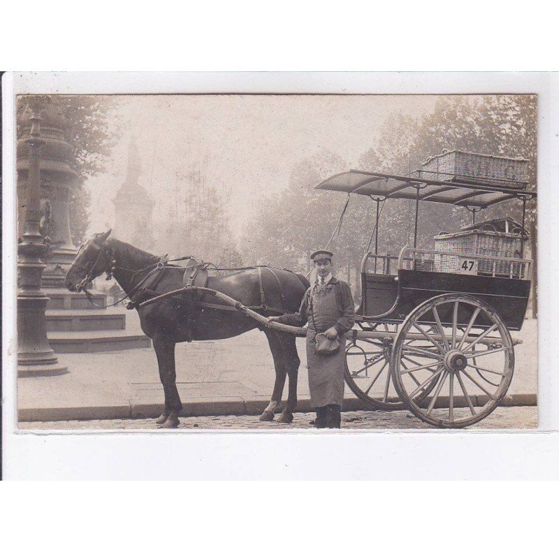 PARIS: 75001, attelage, Charles Gervais - très bon état