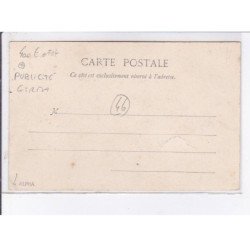CAHORS: librairie J. Girma, cartes postales illustées du lot, publicité - état