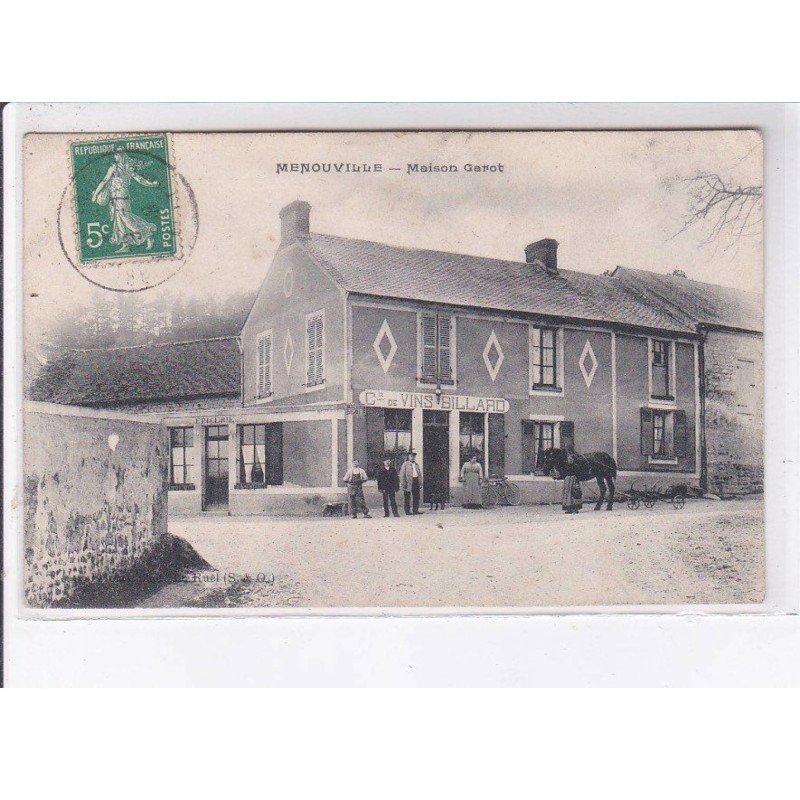 MENOUVILLE: maison garot, billard - très bon état