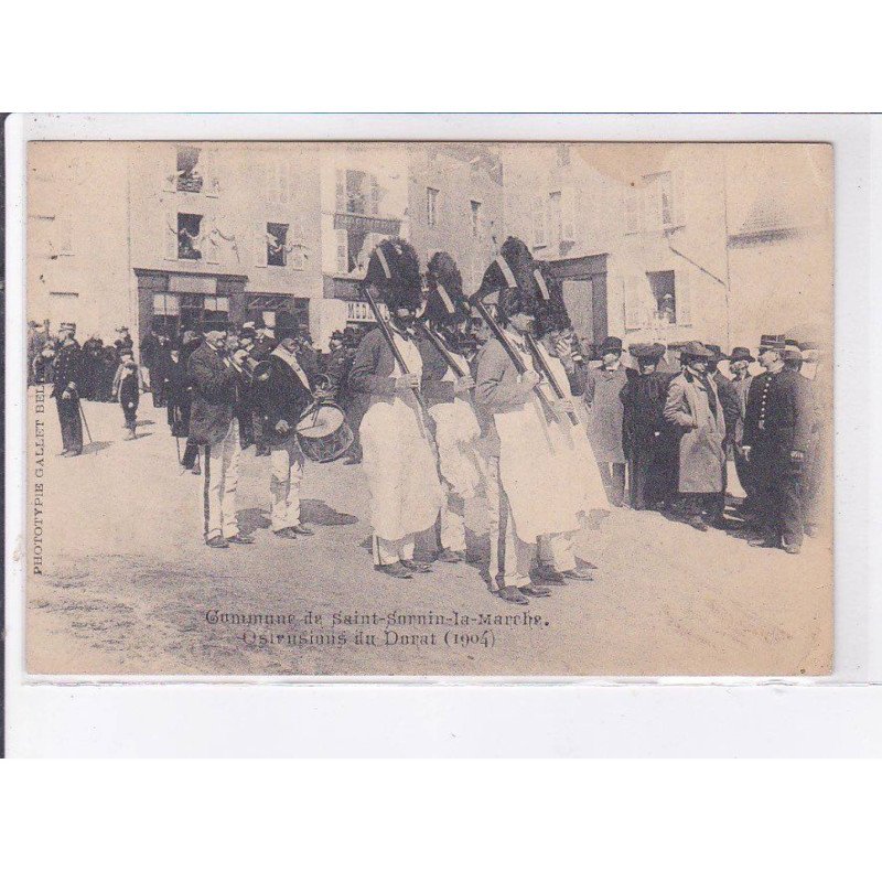 SAINT-SURNIN-la-MARCHE: ostrusion du durat 1904 - état