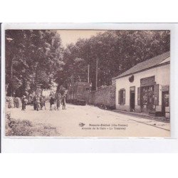 NEUVIC-ENTIER: avenue de la gare, le tramway - très bon état
