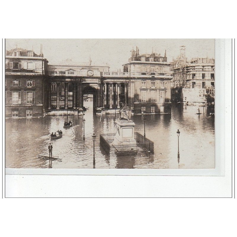 PARIS - inondations 1910 - carte photo - très bon état