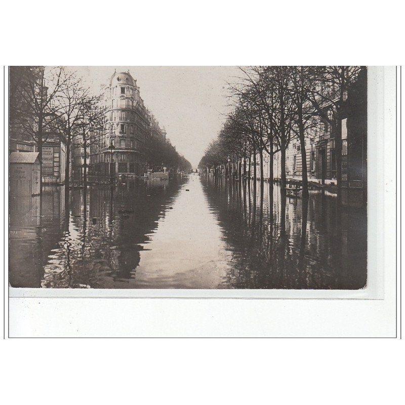 PARIS - inondations 1910 - carte photo - très bon état