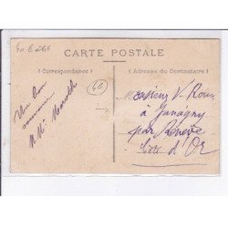 CHâTILLON-sur-CHER: la cour de l'hôtel messereau - état