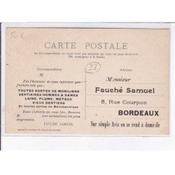 BORDEAUX: sapeurs-pompiers de bordeaux, le passage - très bon état