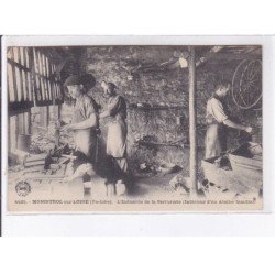 MONISTROL-sur-LOIRE: l'industrie de la serrurerie (intérieur d'un atelier familial) - très bon état