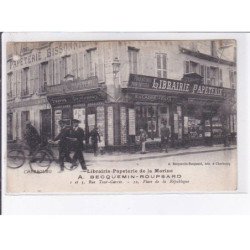 CHERBOURG: librairie papeterie de la marine A. Becquemin-roupsard 1 et 3 rue tour-carrée - très bon état - très bon état