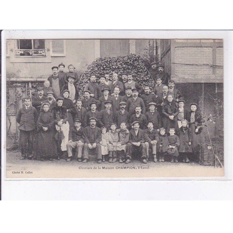 LAVAL: ouvriers de la maison champion - très bon état