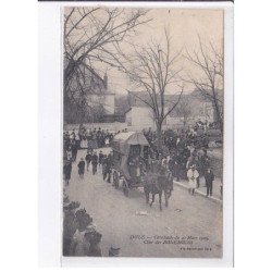 DOLE: cavalcade du 23 mars 1909 char des bohémiens - très bon état