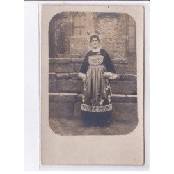 PONT-AVEN: Mr. et Mme. Cueff dans le bois d'amour (lot de 3 cpa) (autographe) - très bon état