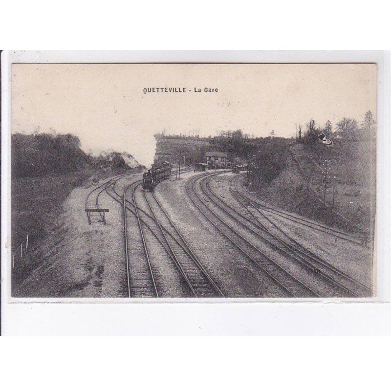 QUETTEVILLE: la gare - très bon état