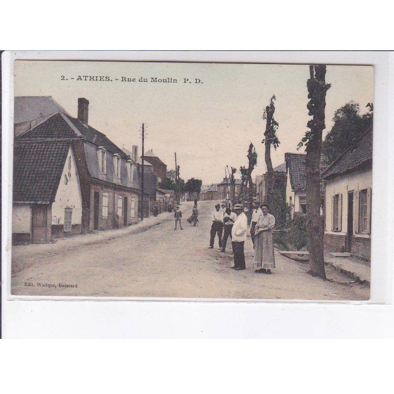 ATHIES: rue du moulin - très bon état