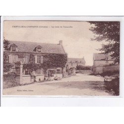 FIERVILLE-la-CAMPAGNE: la croix de danneville - état