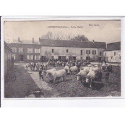 CHEVREVILLE: ferme dhérot - état
