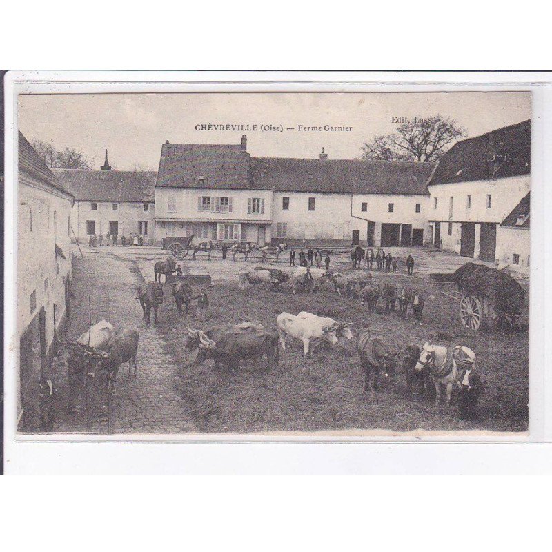CHEVREVILLE: ferme garnier - très bon état
