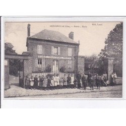 CHEVREVILLE: mairie, école - très bon état