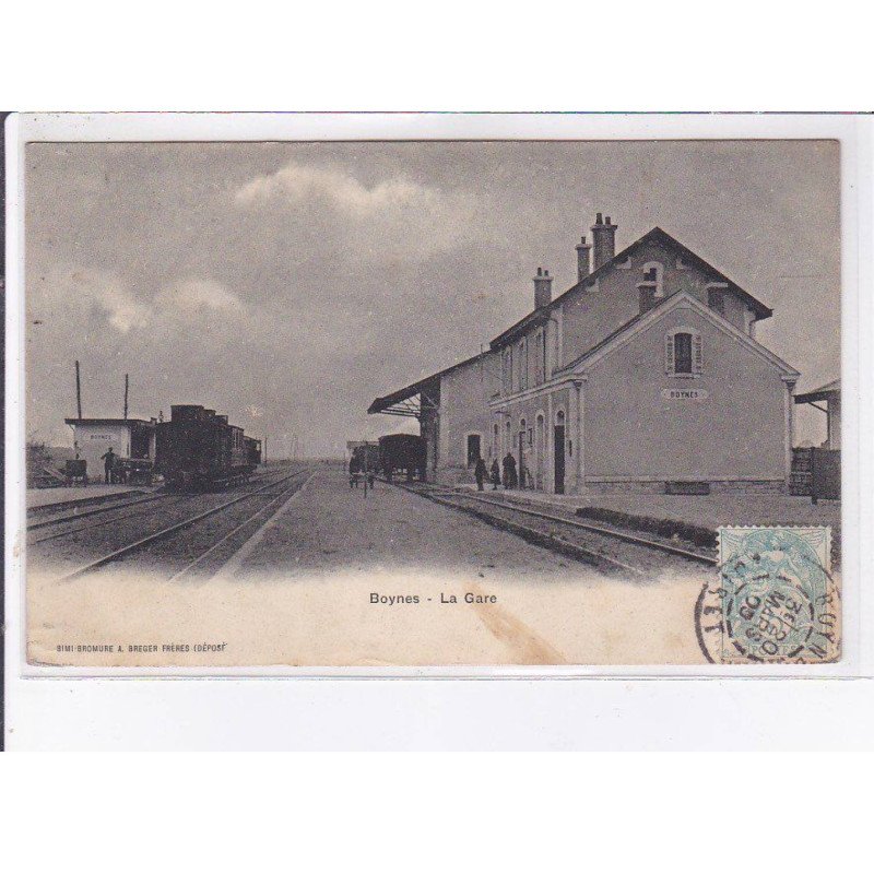 BOYNES: la gare - très bon état