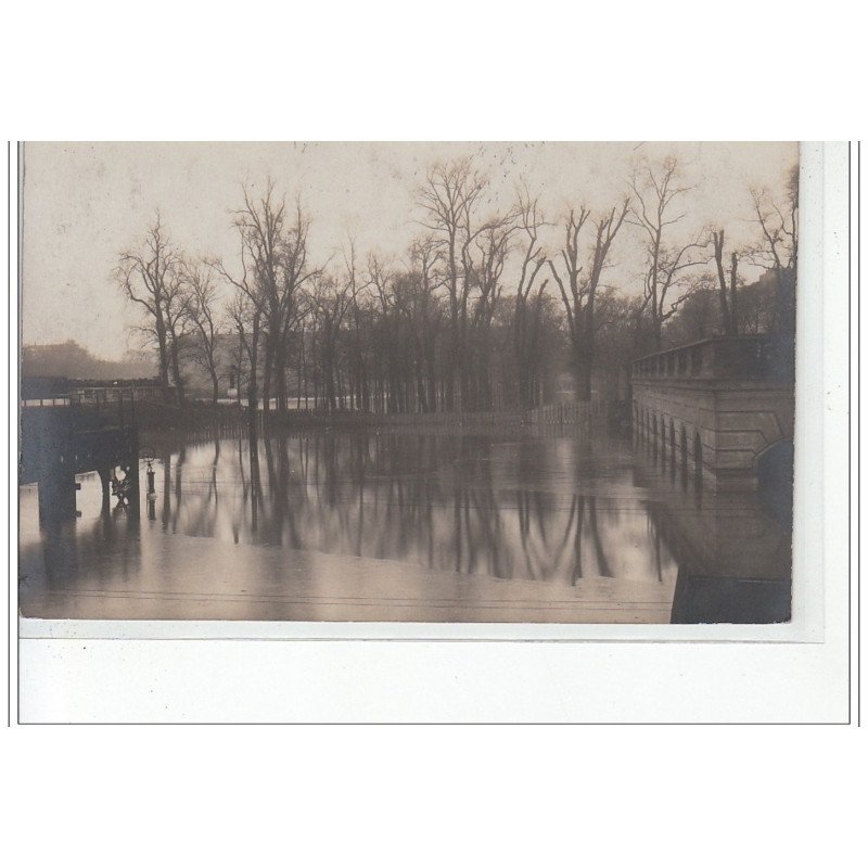 PARIS - inondations 1910 - carte photo - très bon état