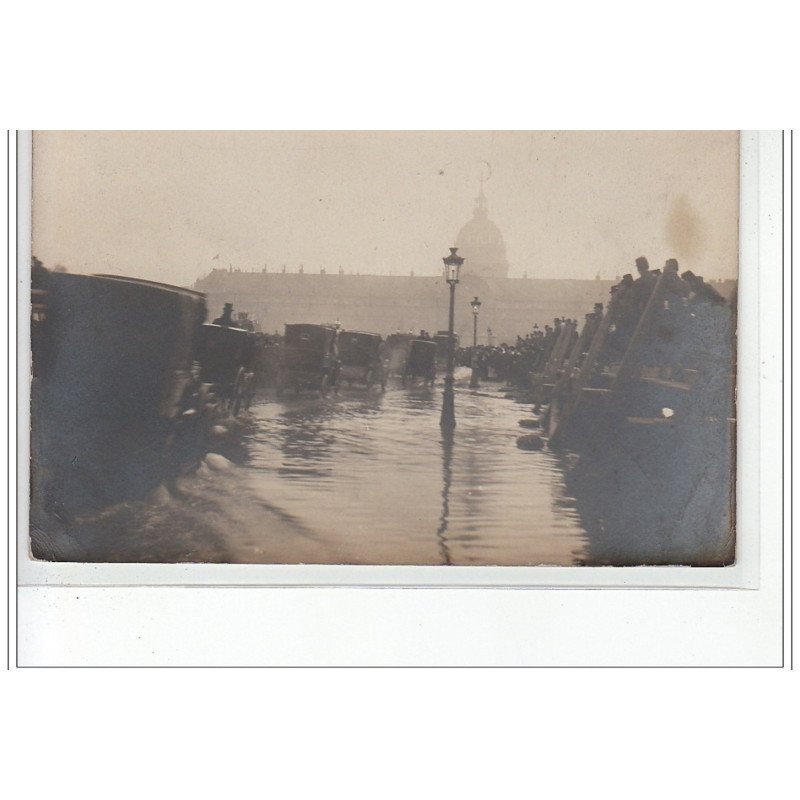 PARIS - inondations 1910 - carte photo - très bon état