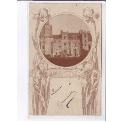 FONTAINE-HENRY: 2CPA, château de fontaine henry 22 août 1902 - très bon état