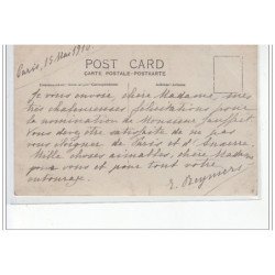 PARIS - inondations 1910 - carte photo - très bon état