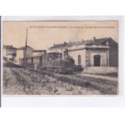 SAINT-ETIENNE-des-OULLIERES: la gare du chemin de fer beaujolais - état