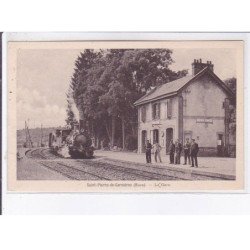 SAINT-PIERRE-des-CORNIERES: la gare - très bon état