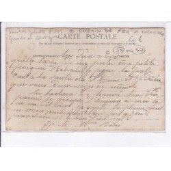 GIRONDE ou LOT ET GARONNE: chemin de fer à localiser - très bon état