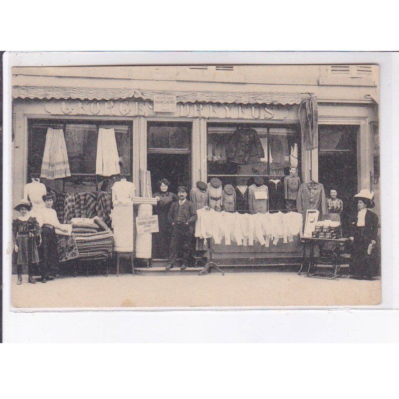 LYON: judaïca, Georges Dreyfus (magasin de tissus et de vetements) - très bon état