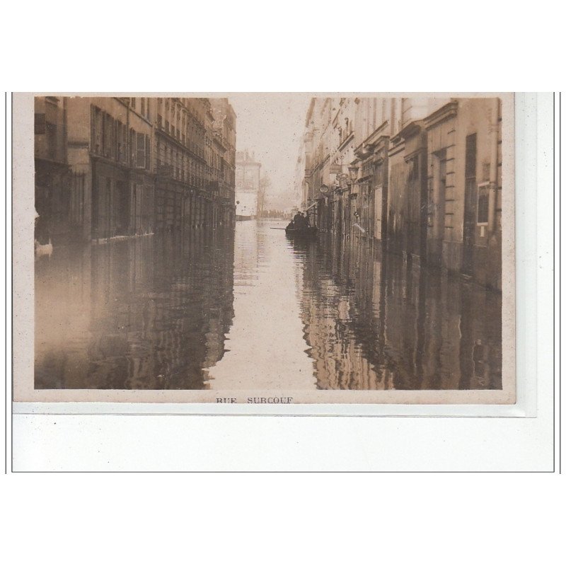 PARIS - inondations 1910 - carte photo - très bon état