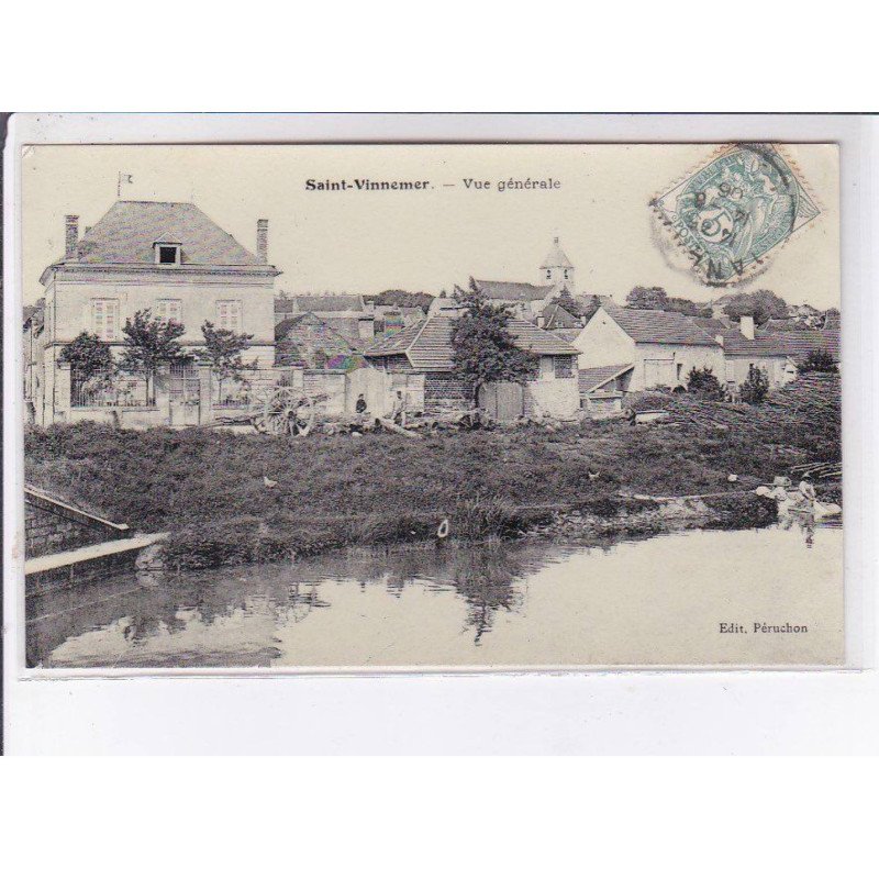 SAINT-VINNEMER: vue générale, canal - très bon état