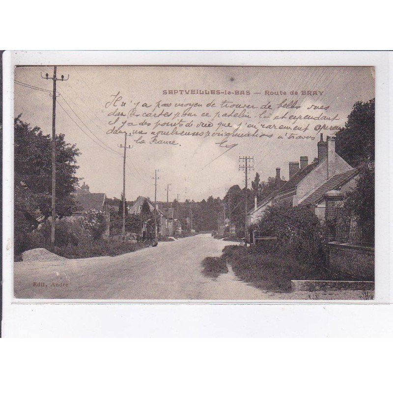 SEPTVEILLES-le-BAS: route de bray - très bon état