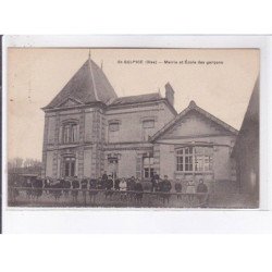 SAINT-SULPICE: mairie et école des garçons - très bon état