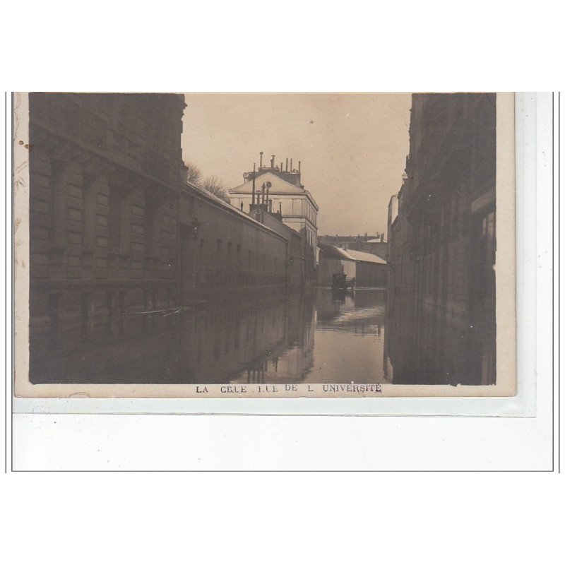 PARIS - inondations 1910 - carte photo - très bon état