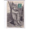 POULLAOUEN: mines de poullaouen, puits pape remonte par les échelles, type de mineur - état