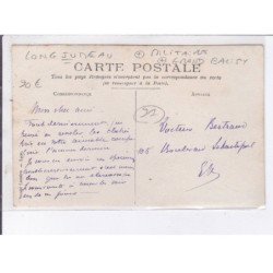 LONGJUMEAU: militaire, grand balisy  (manoeuvres du service de santé)- très bon état