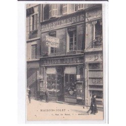 MARSEILLE: maison jolet, 1 rue de rome, parfumerie - très bon état