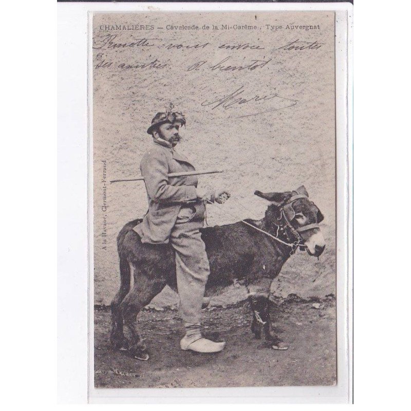 CHAMALIERES: cavalcade de la mim-carème, type auvergnat - très bon état