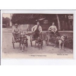 BRIARE: attelage de voitures à chien - très bon état