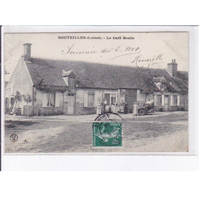 BOUTEILLES: le café bouin - très bon état