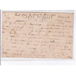COGOLIN: cavalcade 1913, la mi-carême, landau du comité - état