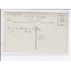 NEUFLIZE: ruines du théatre de neuflize, octobre 1918 - très bon état