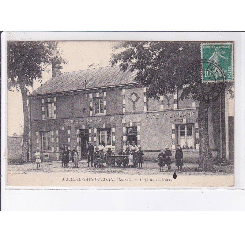 MAREAU-SAINT-FIACRE: café de la gare - très bon état