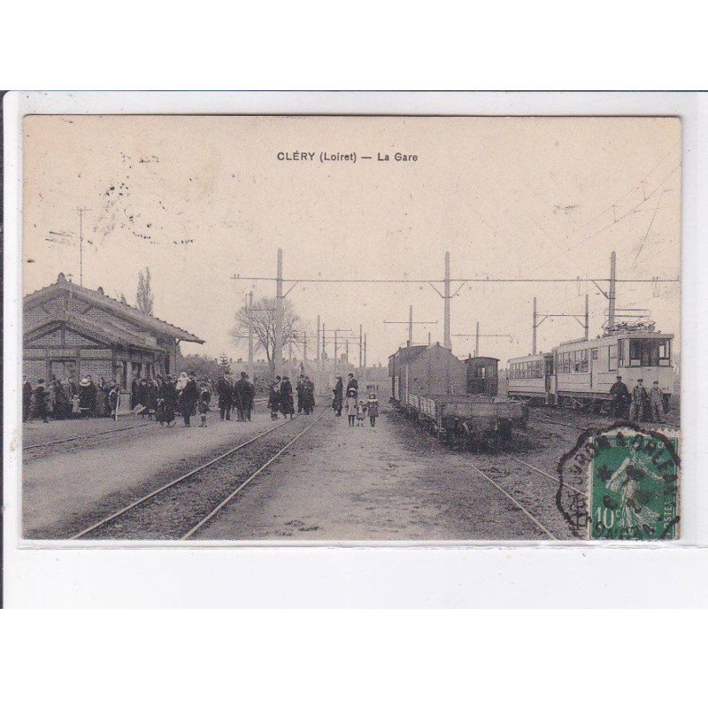 CLERY: la gare - très bon état