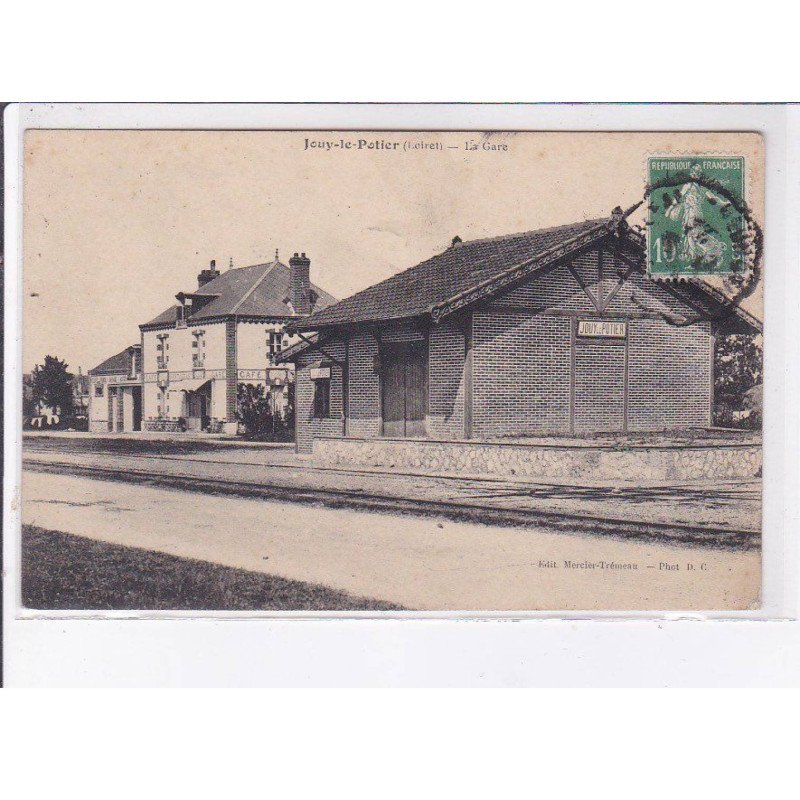 JOUY-le-POTIER: la gare - très bon état